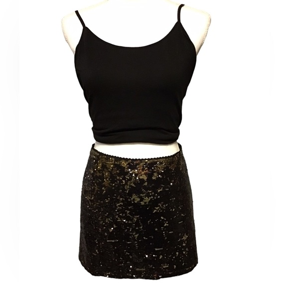 FOREVER21 sequins mini skirt size Small, perfect 4 Taylor Swift Eras tour!! - Picture 8 of 10